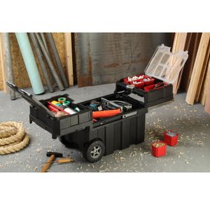 Carro con tapas correderas 25" Professional Keter