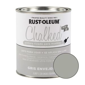 Chalked Brochable Gris Envejecido 0.887 litros