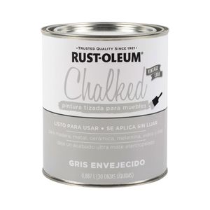 Chalked Brochable Gris Envejecido 0.887 litros