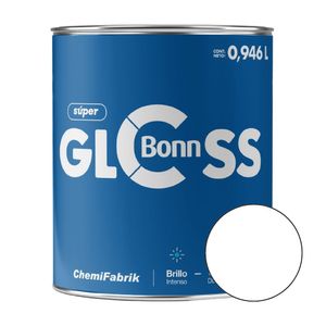 Gloss Bonn Blanco 1/4 galón