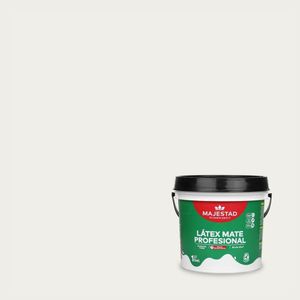 Pintura Latex Profesional Majestad Mate Blanco Humo 1gl
