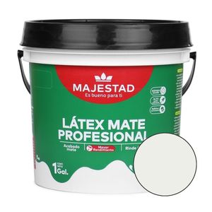 Pintura Latex Profesional Majestad Mate Gris Claro 1gl