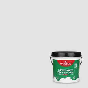 Pintura Latex Profesional Majestad Mate Gris Claro 1gl