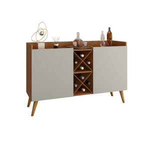 Aparador Bernardo 2 Puertas Natural Off White