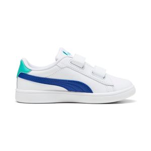 Zapatillas Urbanas Puma Niño Smash 3.0 L V Ps 392033 18 Blanco