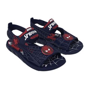 Sandalias Canasta Spiderman Azul Oscuro Niño