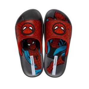 Sandalias Deluxe Spiderman Plata Rojo Niño