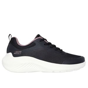 Zapatillas Urbanas Skechers Mujer Bobs Squad Waves 117681-Blk Negro