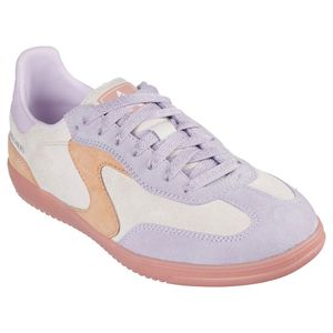 Zapatillas Urbanas Skechers Mujer Hotshot 185234-Ntmt Crema
