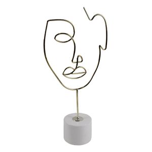 Escultura Cara 33 Cm