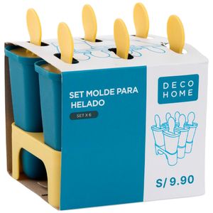 Set Molde para Helado DECO HOME Surtidos OI 2025