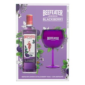 Pack Gin BEEFEATER Blackberry Botella 700ml + Copa