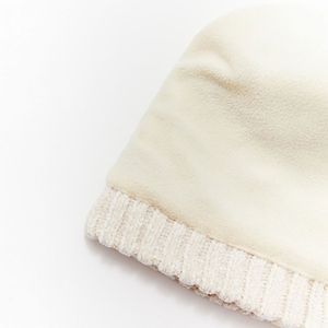 Gorro Sfera Mujer Étnico Chenilla Crudo