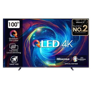 Televisor Hisense 100" 100U7N QLED 4K UHD Google Tv