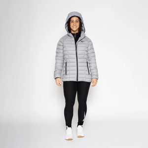 Casaca Deportiva Reebok Mujer Dg Glacier Shield Olrb2159Dg Gris