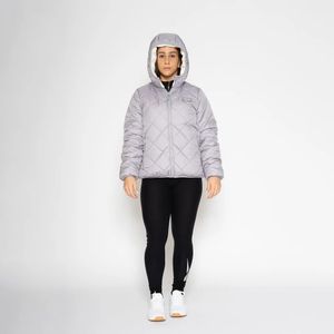 Casaca Deportiva Reebok Mujer Dgpuffer Rev To Snow Fleece Olrb2161Dg Gris