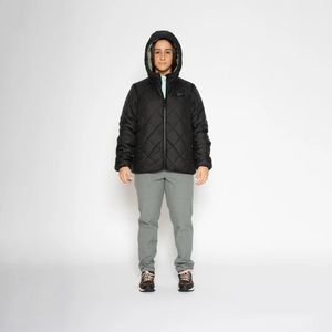 Casaca Deportiva Reebok Mujer Bpuffer Rev To Snow Fleece Olrb2161B Negro
