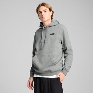 Polera Deportiva Puma Hombre Ess Small No. 1 Logo Hoodie Fl 682574 03 Gris