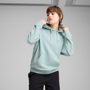 Polera Deportiva Puma Mujer Ess Elevated Comfort Hoodie Tr 685018 67 Verde