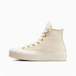 Zapatillas Urbanas Converse Mujer Ct As Lift Platform Gold A12764C Crema