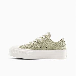 Zapatillas Urbanas Converse Mujer Ct As Lift Textured Material A13524C Verde
