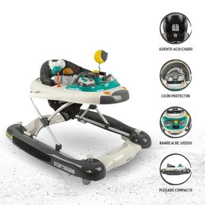 Andador Mecedora Para Bebés »NAVE ESPACIAL» Gray
