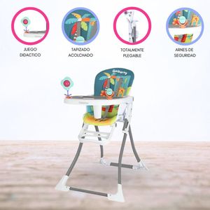 Silla de Comer Plegable «RIO» Blue