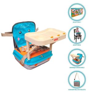 Silla Comedor Portátil »PORTA» LIGTH BLUE