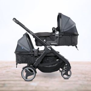 Coche Mellicero para Bebé  »FULLY TWIN STONE» Black