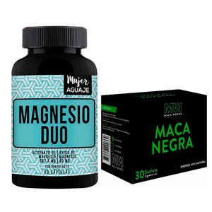 Magnesio Duo + Maca Negra Sachets Maca Works