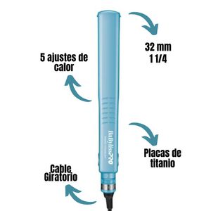 Plancha Alisadora de Cabello Babyliss Pro Dual Ionic 32mm