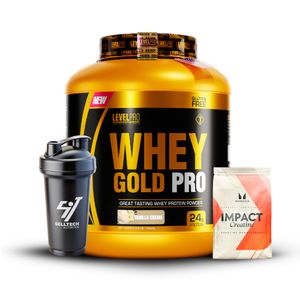 Whey Gold Pro 6.6lbs Vanilla Creme+Creatina Myprotein 250gr+Shaker