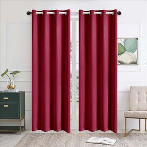 Set de Cortinas de Tela JACQUARD 140x200cm CHERRY