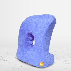 Cojín Ortopédico Viscoelástico MEMORY FOAM Light Blue