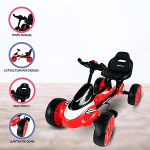 Carro a Pedal BABY KITS GO KART «CORSA» RED