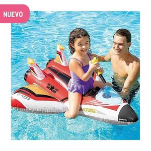 Flotador para niños «AVION» Red