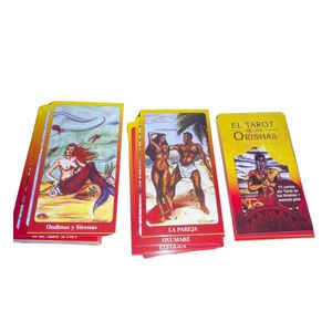Cartas del TAROT de los Orishas Santeria