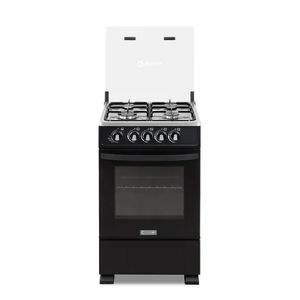 Cocina de 4 Hornilla y Horno Iris Plus Negro