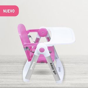 Silla de Comer Transportable Booster «EASY GO» Pink