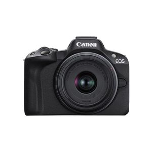Cámara Canon EOS R50 con Lente RF-S 18-45MM IS STM + Estuche