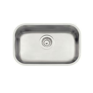 Lavadero Tramontina Lavínia 47 BL en acero inoxidable cepillado 47x30 cm