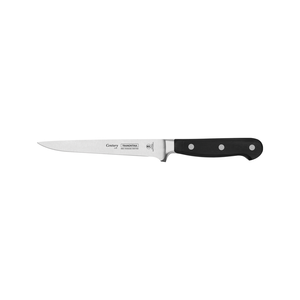 Cuchillo para Filetear Tramontina Century con lámina de acero inoxidable y mango de policarbonato con fibra de vidrio 6"