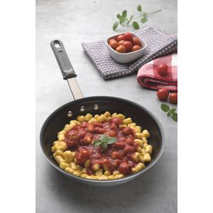 Sartén Tramontina Profesional en Aluminio con Revestimiento Interno con Antiadherente Starflon Premium y Acabado Externo Lijado 25 cm 2 L