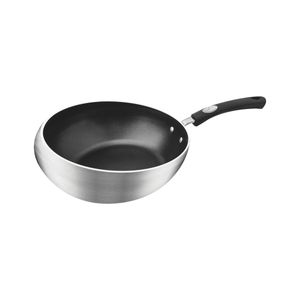 Sartén Tramontina Profesional para Saltear Aluminio con Revestimiento Interno con Antiadherente Starflon Premium y Acabado Externo Lijado 28 cm 3,3 L