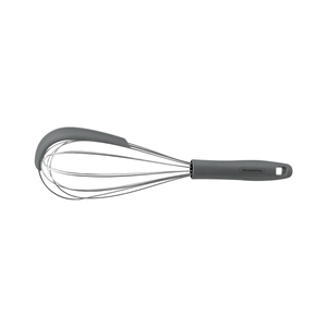 Batidor Manual Tramontina Moldê de Acero Inoxidable y Mango de Silicona