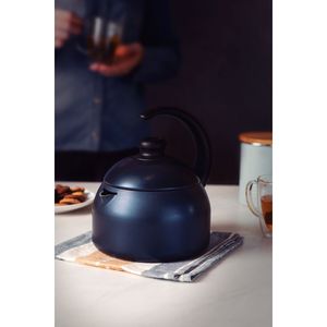 Tetera Tramontina en Aluminio con Revestimiento Interno y Externo Starflon Max Azul 1,9 L