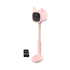 Monitor de Bebé BM1 1080P Ezviz Rosado Wifi Inalámbrico Batería 256GB