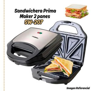 Sandwichera Prima Maker 2 panes SW-207