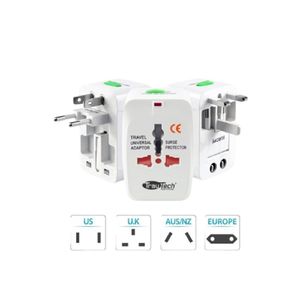 Adaptador Internacional -Enchufe Viajero 110 - 240 V TRAUTECH