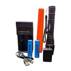 Linterna Tactica de Mano Bossney BS-3978-T6